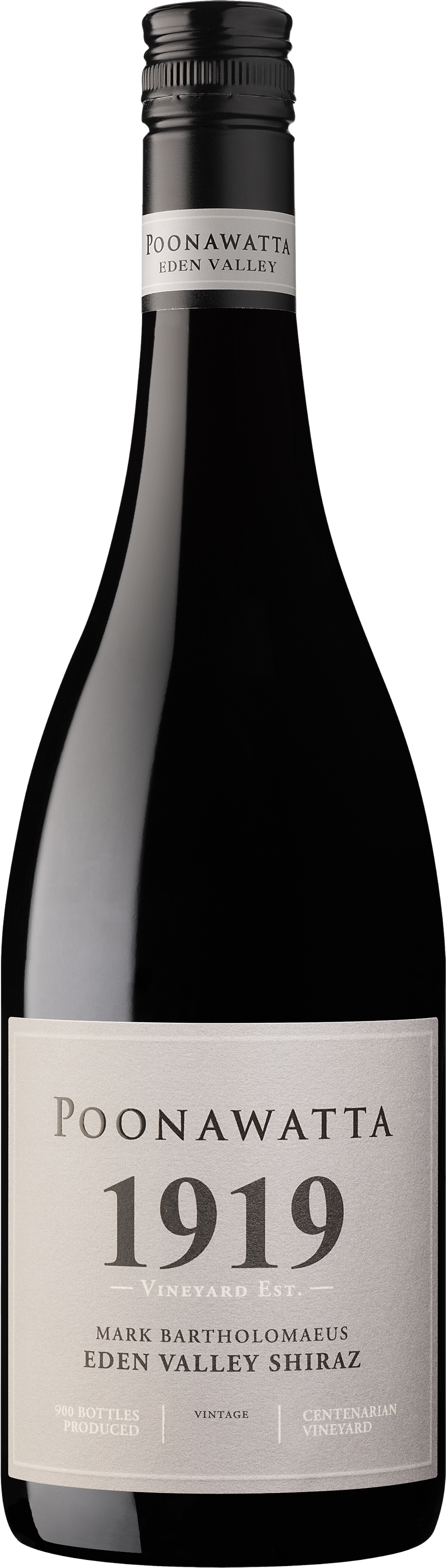 Poonawatta 1919 Mark Bartholomaeus Shiraz 2021 Eden Valley